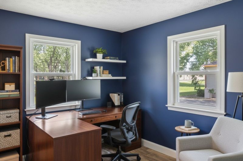 Home Desk Installation