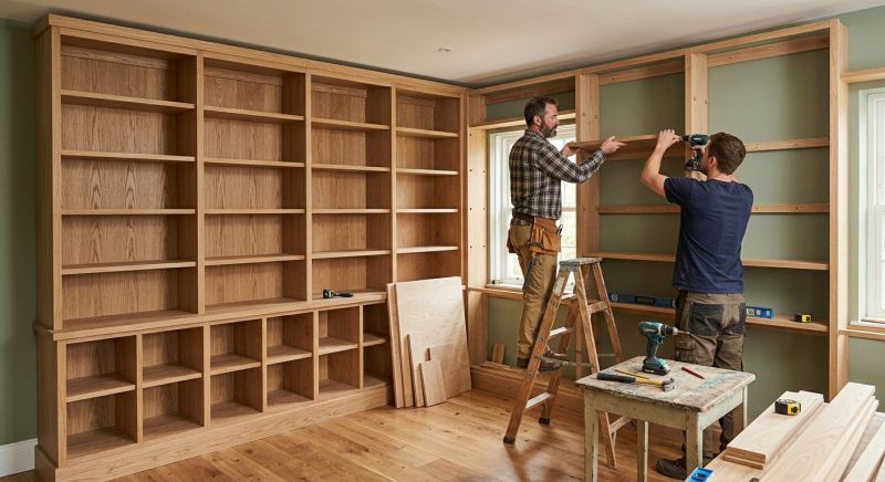 Bookcase Construction in Annapolis, MD