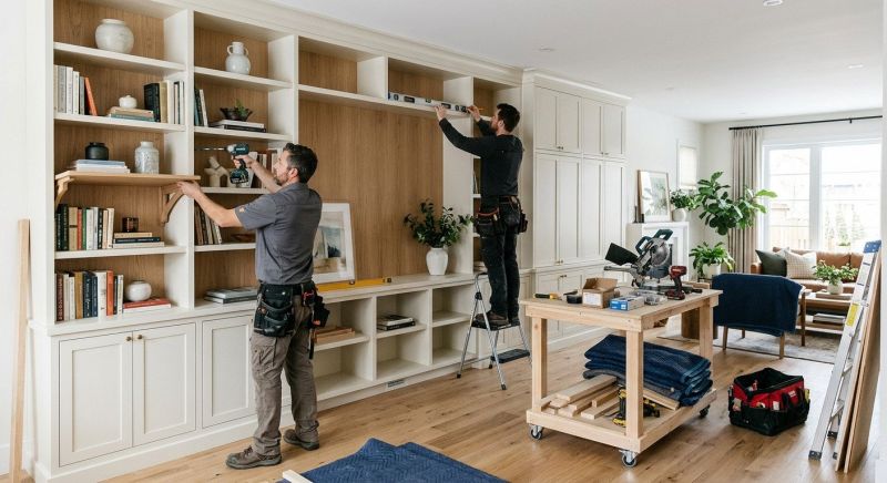 Bookcase Installation in Annapolis, MD