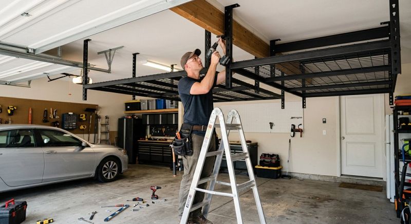Ceiling Rack Installation in Annapolis, MD