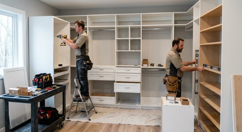 Closet Installation in Greensboro, NC