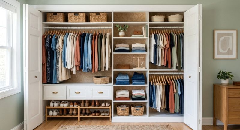 Closet Shelving Installation in Frederick, MD