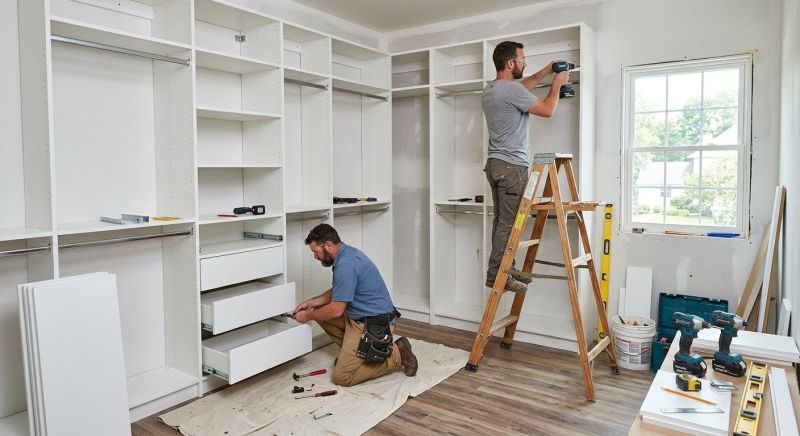 Closet Shelving Installation in Greensboro, NC