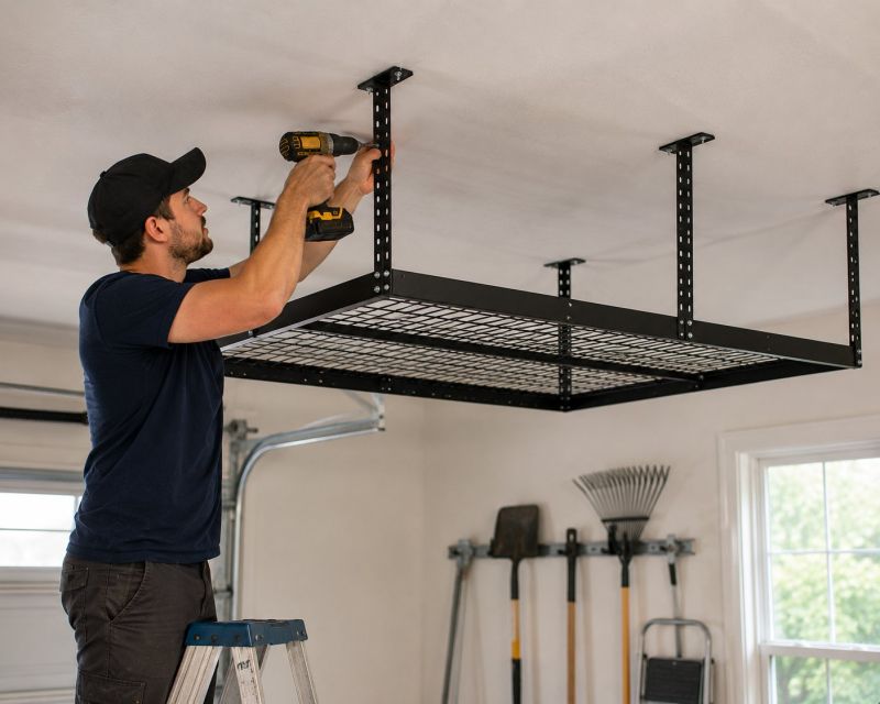 Garage Tool Rack Installation in Winston Salem, NC