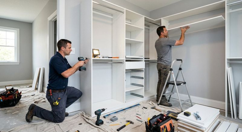 Mudroom Closet Installation in Alexandria, VA