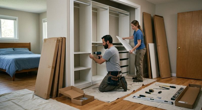 Mudroom Closet Installation in Frederick, MD