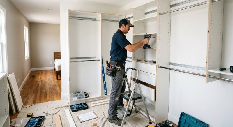 New Closet Intallation in Winston Salem, NC