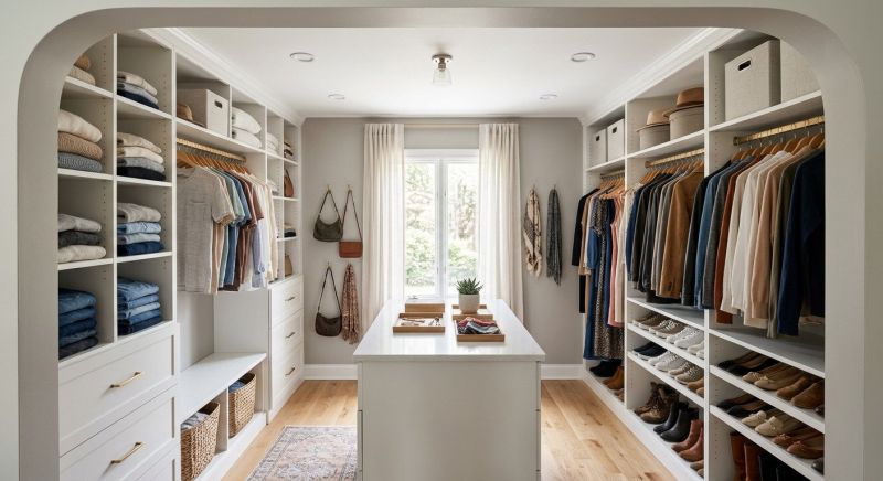 New Closet Intallation in Annapolis, MD