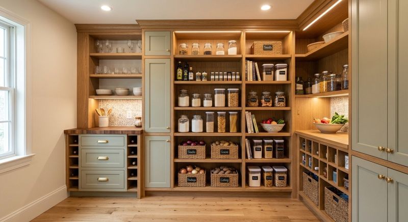 Pantry Construction in Alexandria, VA