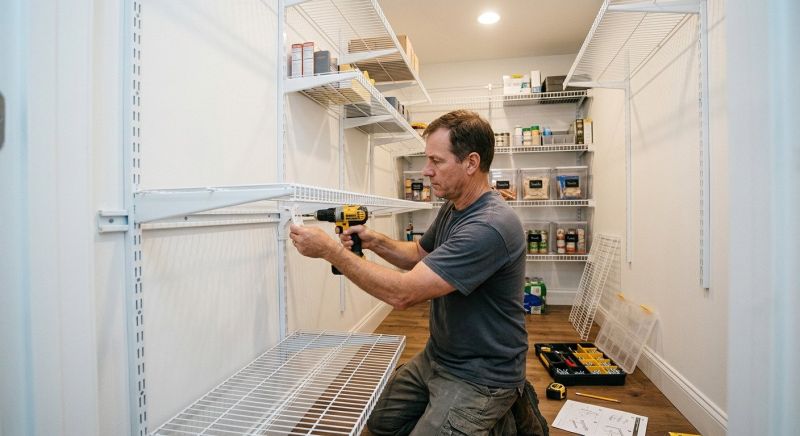 Shelving System Installation in Annapolis, MD